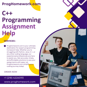 C++ Programming Assignment Help