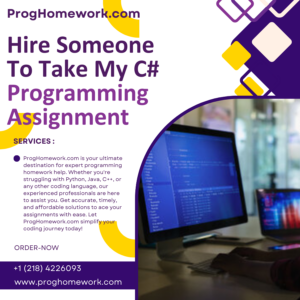 Hire Someone To Take My C# Programming Assignment