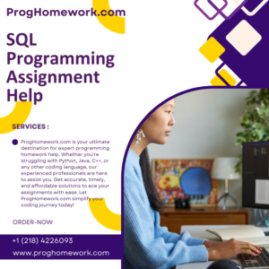 SQL Programming Assignment Help